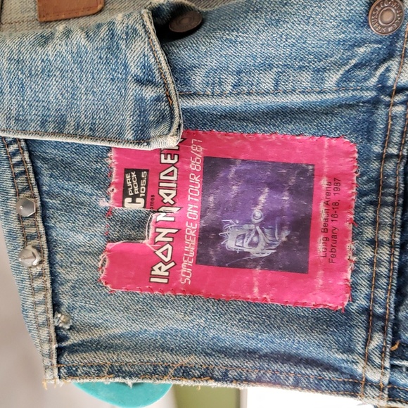 Vintage 80's Spinal Tap Battle Vest - Picture 4 of 5